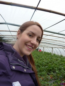 Gabe at Strawberry Farm