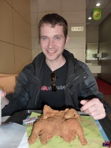 Phil and his Chicken.